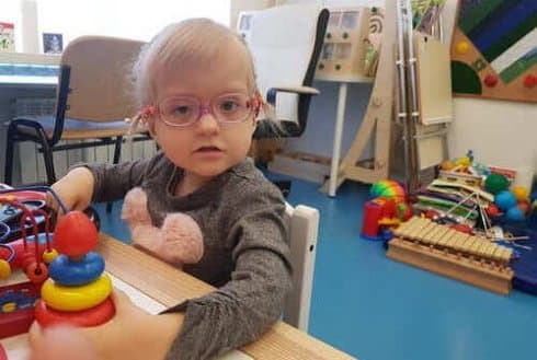Гончарова Мирослава прошла реабилитацию в ДЦА «Родник» и начала ходить