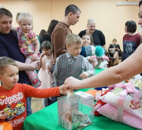 Пожертвования детям