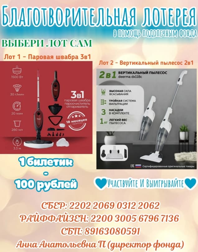 БЛАГОТВОРИТЕЛЬНАЯ ЛОТЕРЕЯ