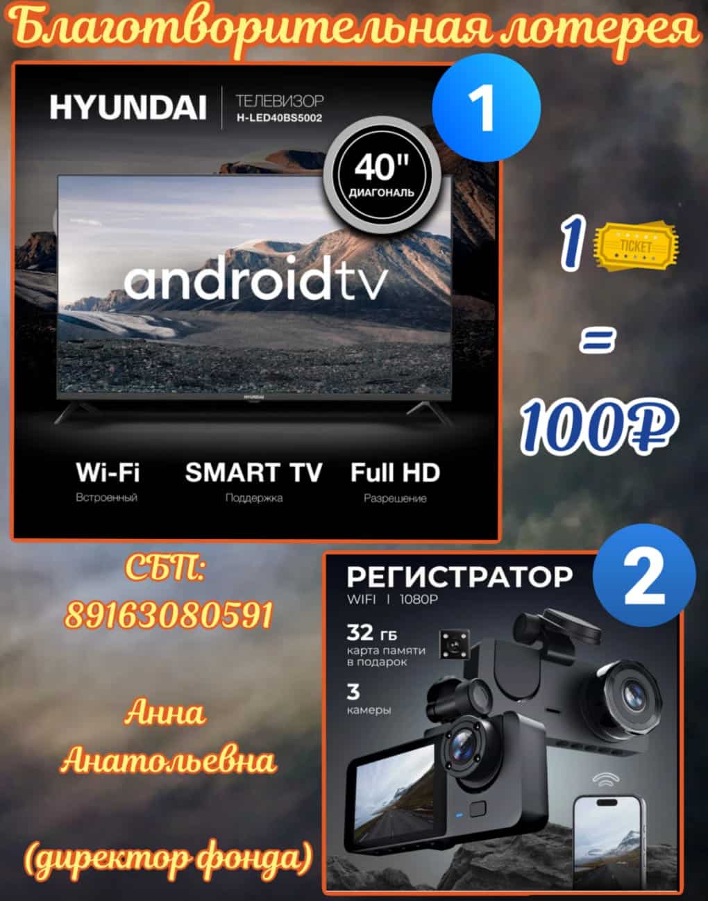 Благотворительный розыгрыш