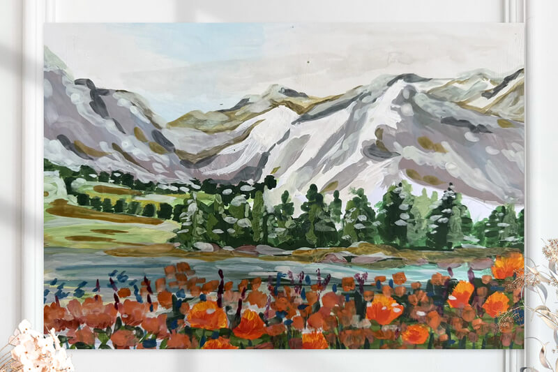 Весна (размер 20х29см.)