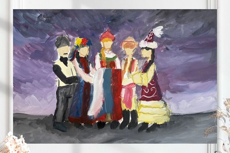 Встреча мечты (размер 29х41см.)