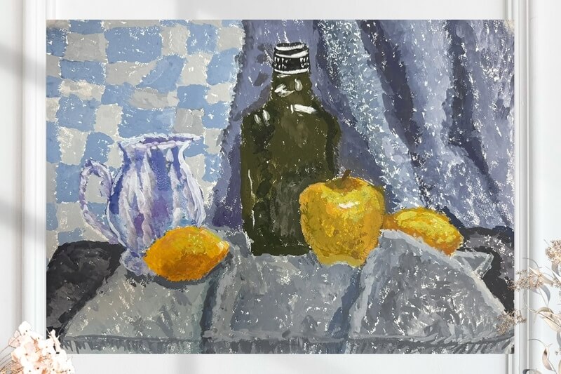 Натюрморт Кувшин (размер 29х41 см.)