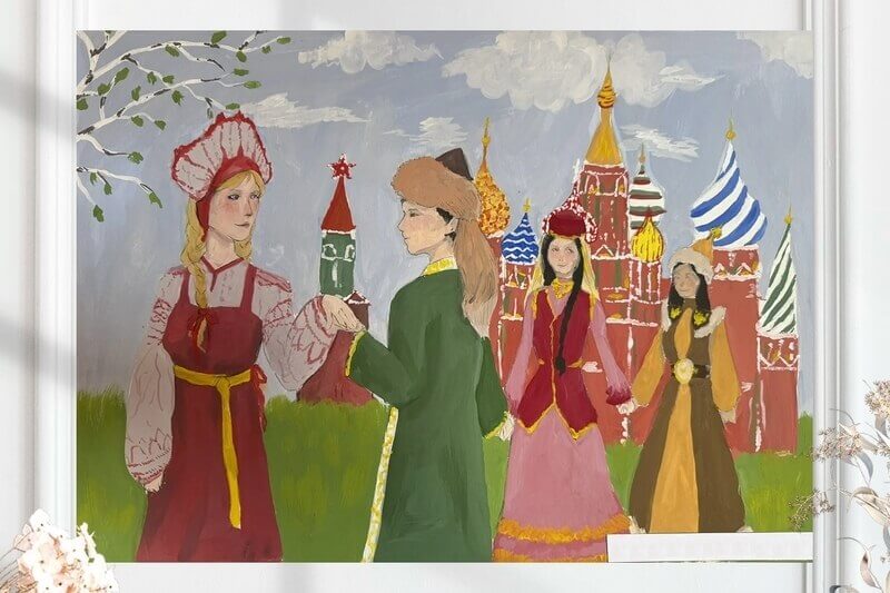 Весна (размер 29х41см.)