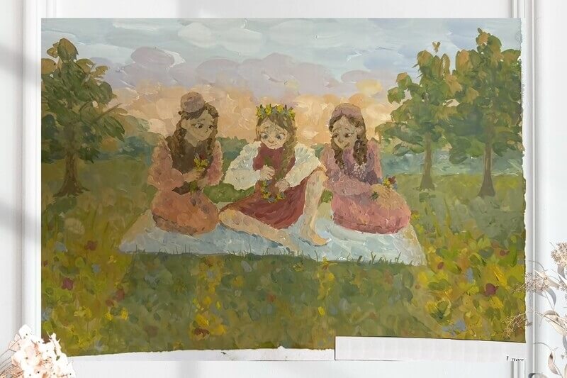 Живопись (размер 20х27см.)