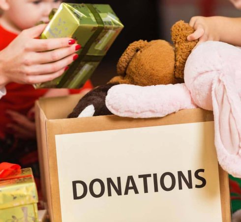 Пожертвование детям