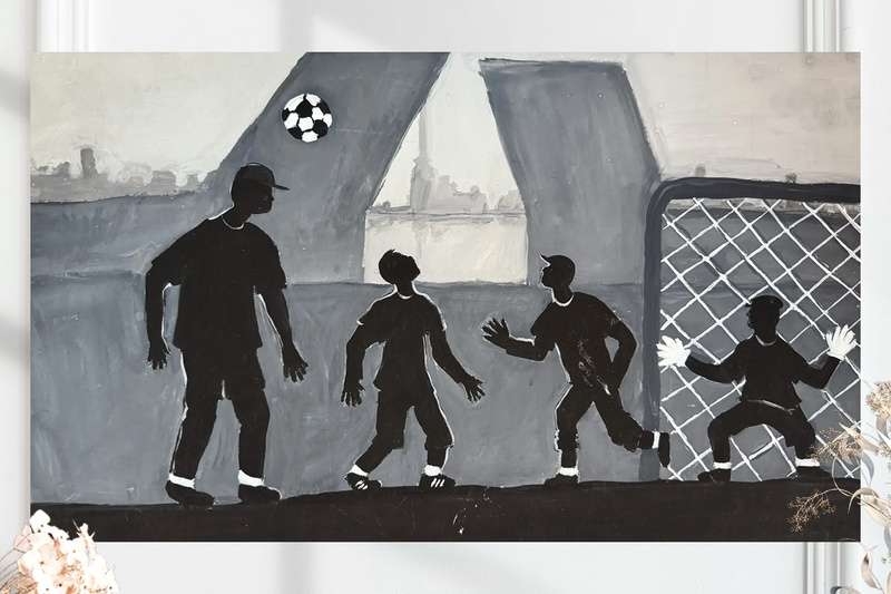 Футбол (размер 34х55)