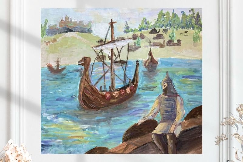 Викинги (размер 38х43)