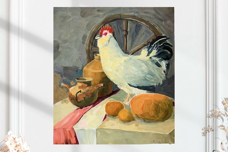 Картина №1 (размер 40х46)