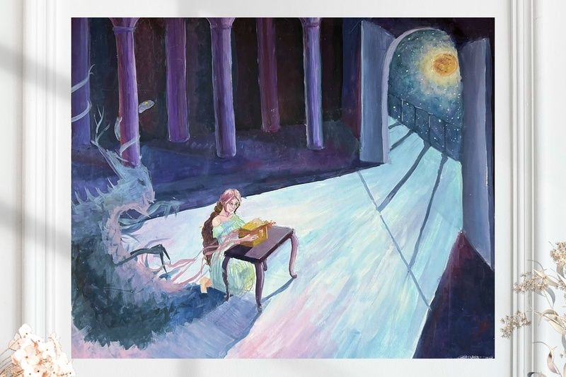 Луна (размер 56х46)