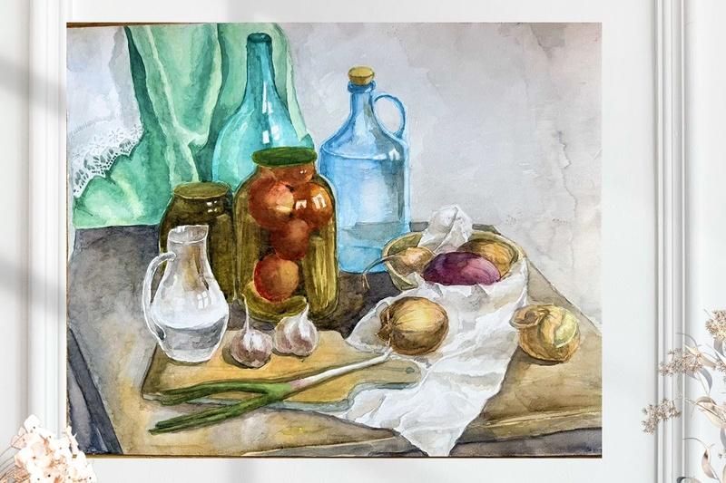 Натюрморт №8 (размер 52х41)