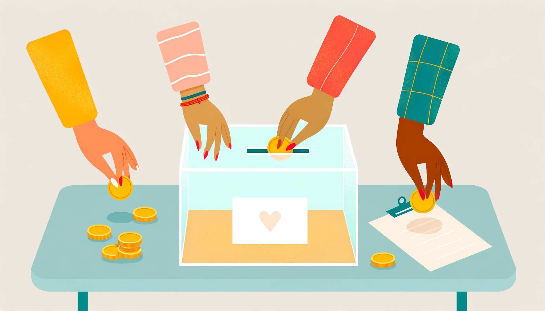 Пожертвование средств