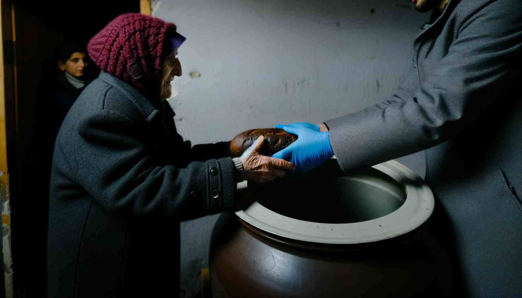 Благотворительность нуждающимся людям