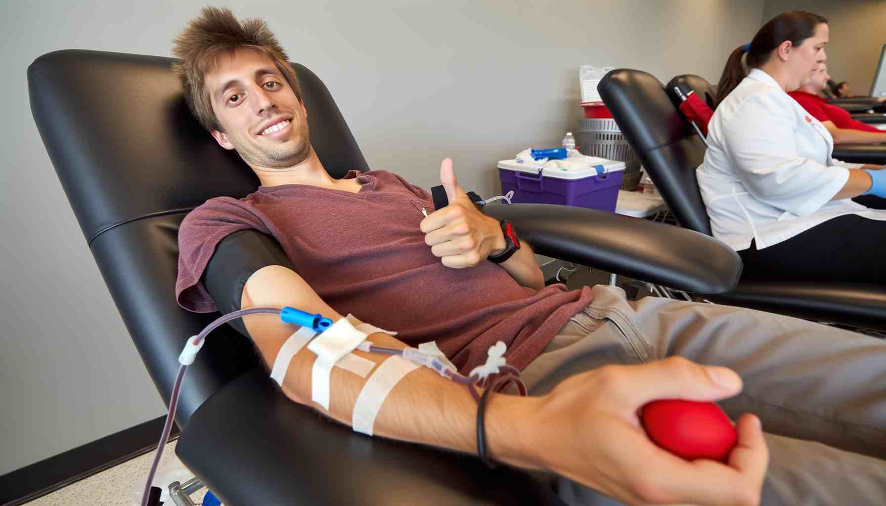 Сдать кровь на донорство