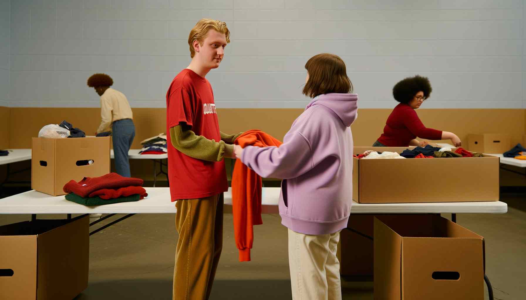 Помощь в благотворительности