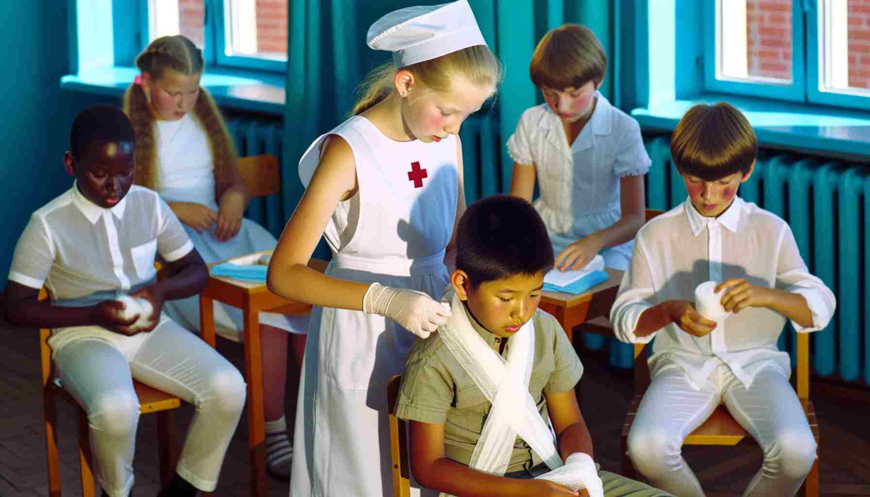 Оказание помощи детям