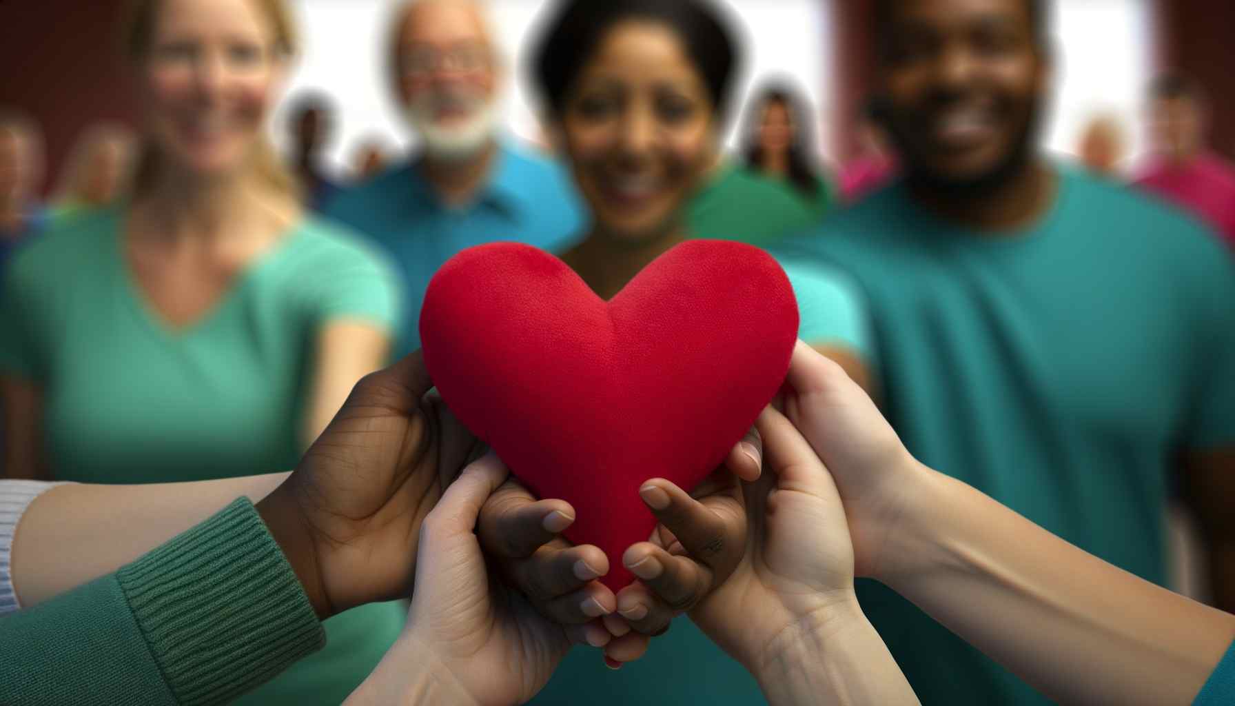 Люди, которые занимаются благотворительностью