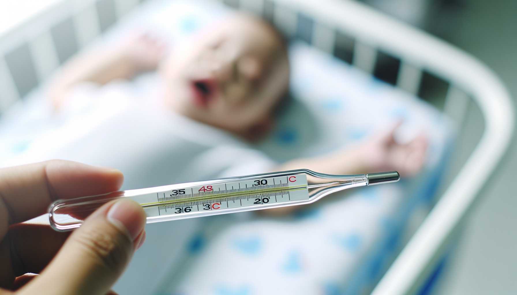 Лечение температуры у детей