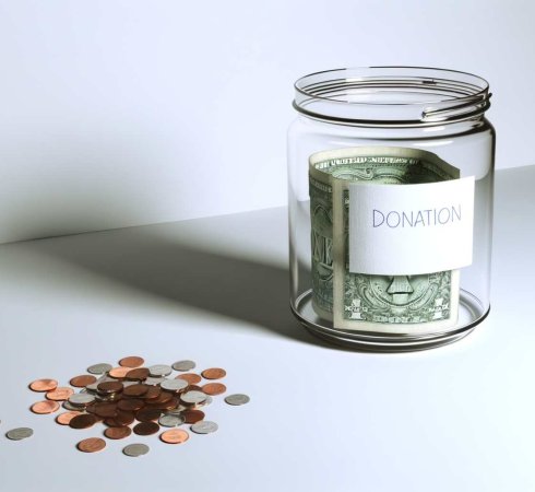 Пожертвование средств