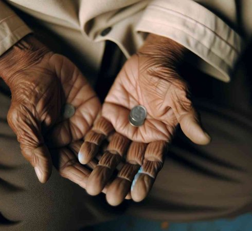 Пожертвование людям