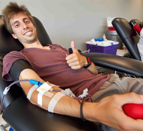Сдать кровь на донорство