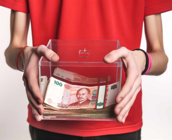 Денежное пожертвование