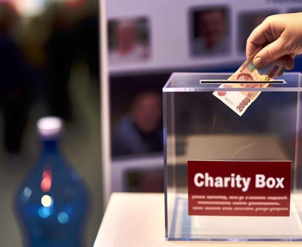 Потратить деньги на благотворительность