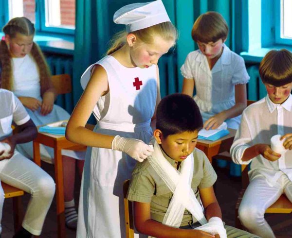 Оказание помощи детям