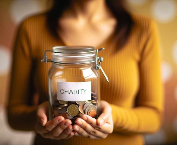 Деньги на благотворительность