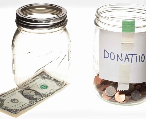 Общая сумма пожертвований