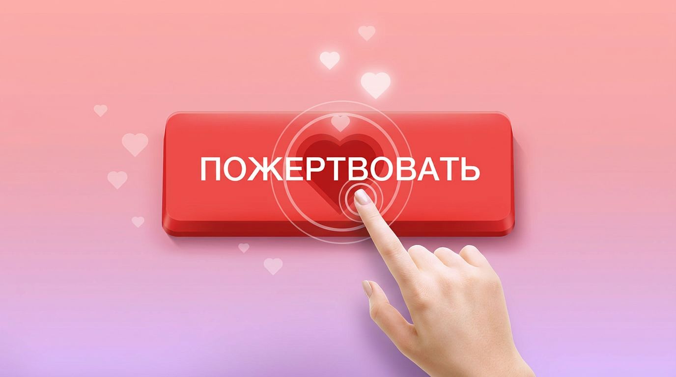 Как отправить пожертвование